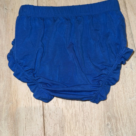 NWOT Posh Peanut Joshua Blue Bummies Bloomers Shorts 12-18 Months - Picture 3 of 6